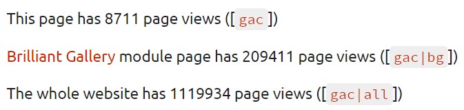 An example of text filter implementation 